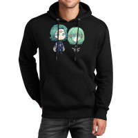 Seteth And Flayn  Fire Emblem Three Houses  Chibi Cuties 1 Unisex Hoodie | Artistshot