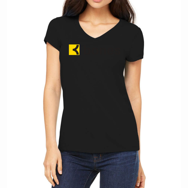 Bones Studio Women's V-Neck T-Shirt by jujiglib4 | Artistshot