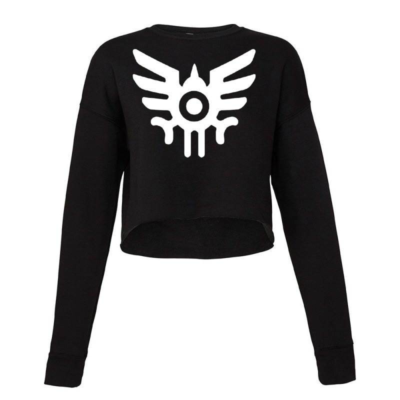 Mark Of Eldrick (dragon Quest) Cropped Sweater by quilebsapievl | Artistshot