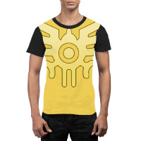 Mark Of Eldrick (dragon Quest) Gold Graphic T-shirt | Artistshot