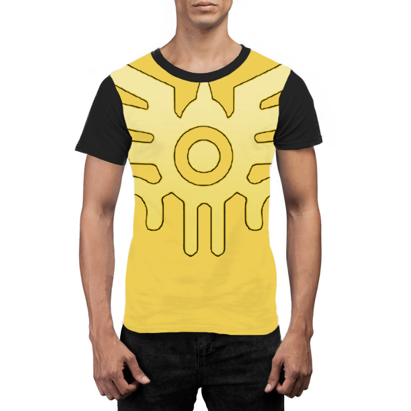 Mark Of Eldrick (dragon Quest) Gold Graphic T-shirt by quilebsapievl | Artistshot