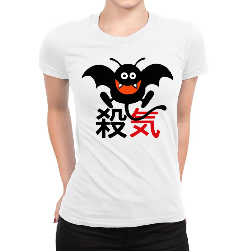 Dragon Quest D Rac Ky B Lood Lust Kan Ji Ladies Fitted T-Shirt by casonedionq | Artistshot