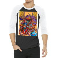 Dragon Warrior Quest Art V 2 3/4 Sleeve Shirt | Artistshot