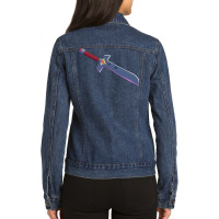 Dragonquest Dai Dagger Ladies Denim Jacket | Artistshot