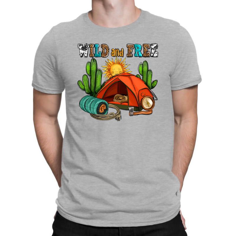 Wild And Free Camp T-shirt | Artistshot