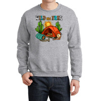 Wild And Free Camp Crewneck Sweatshirt | Artistshot