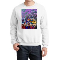 Dq Viii Concept Crewneck Sweatshirt | Artistshot