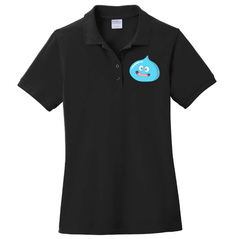 Dragonquest Slime Ladies Polo Shirt by matrismonzono | Artistshot