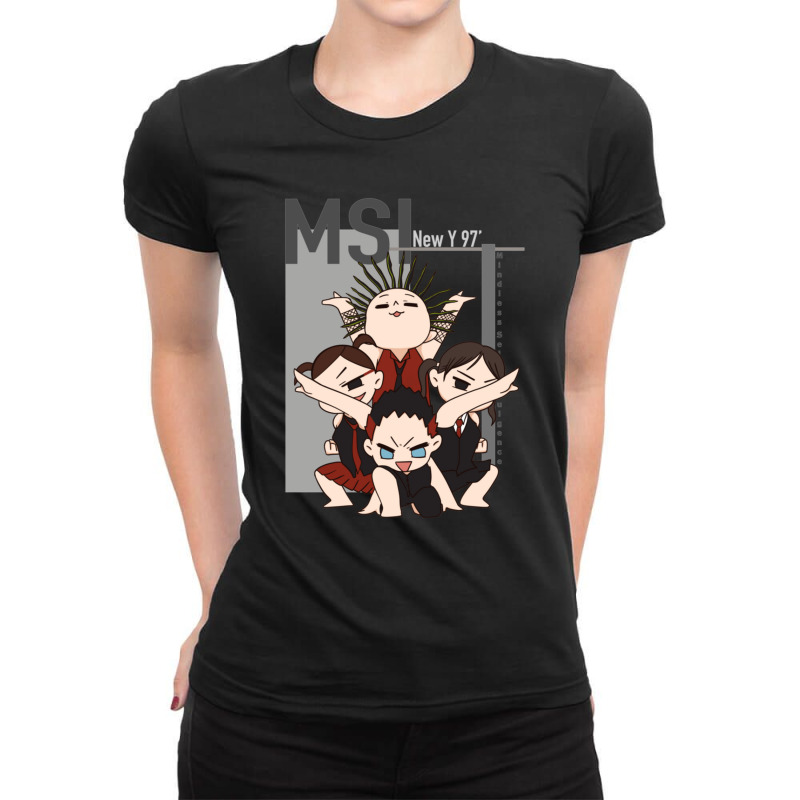 Msi Chibi Ladies Fitted T-Shirt by GEORGESOCE | Artistshot