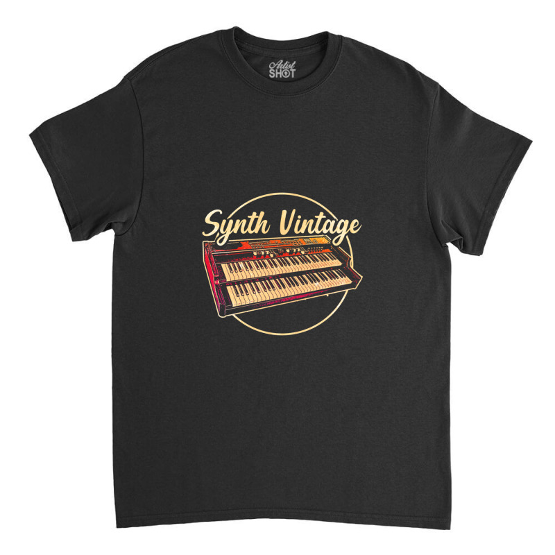 Digital Keyboard Synthesizer Classic T-shirt | Artistshot