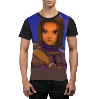 Hero Portrait   Dragon Quest Xi Graphic T-shirt | Artistshot