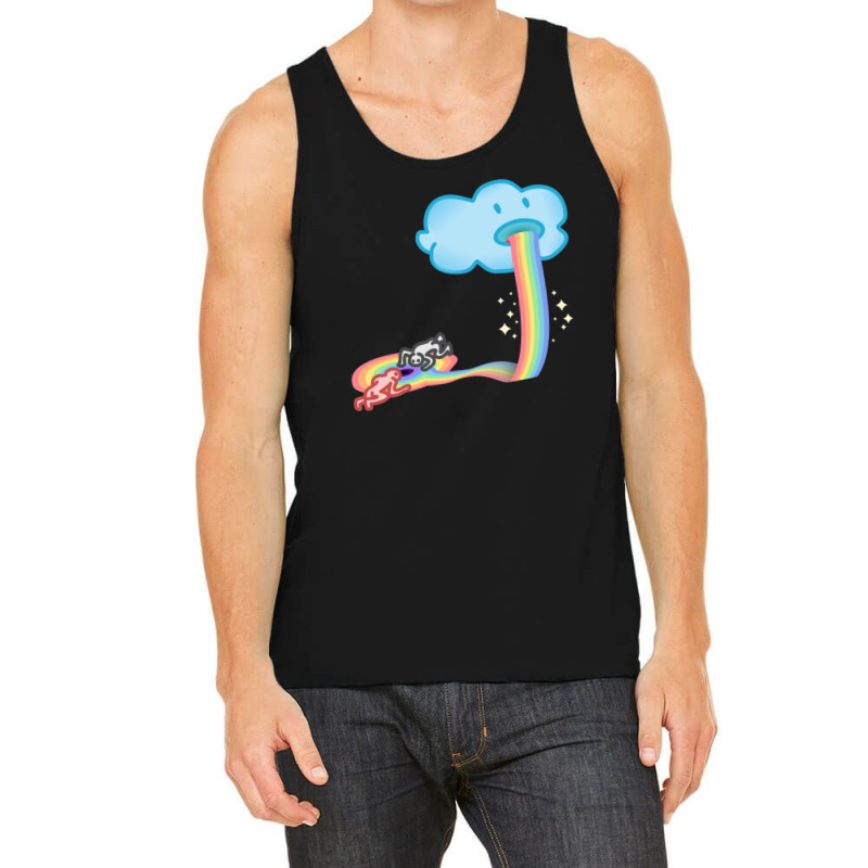 Rainbow Sickness Consumerism Tank Top by GEORGESOCE | Artistshot