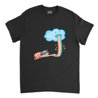 Rainbow Sickness Consumerism Classic T-shirt | Artistshot