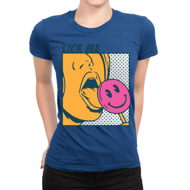 Lick Me Ladies Fitted T-Shirt by SarongS | Artistshot