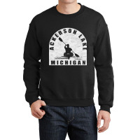 Trending Ackerson Lake Kayaking Michigan Crewneck Sweatshirt | Artistshot