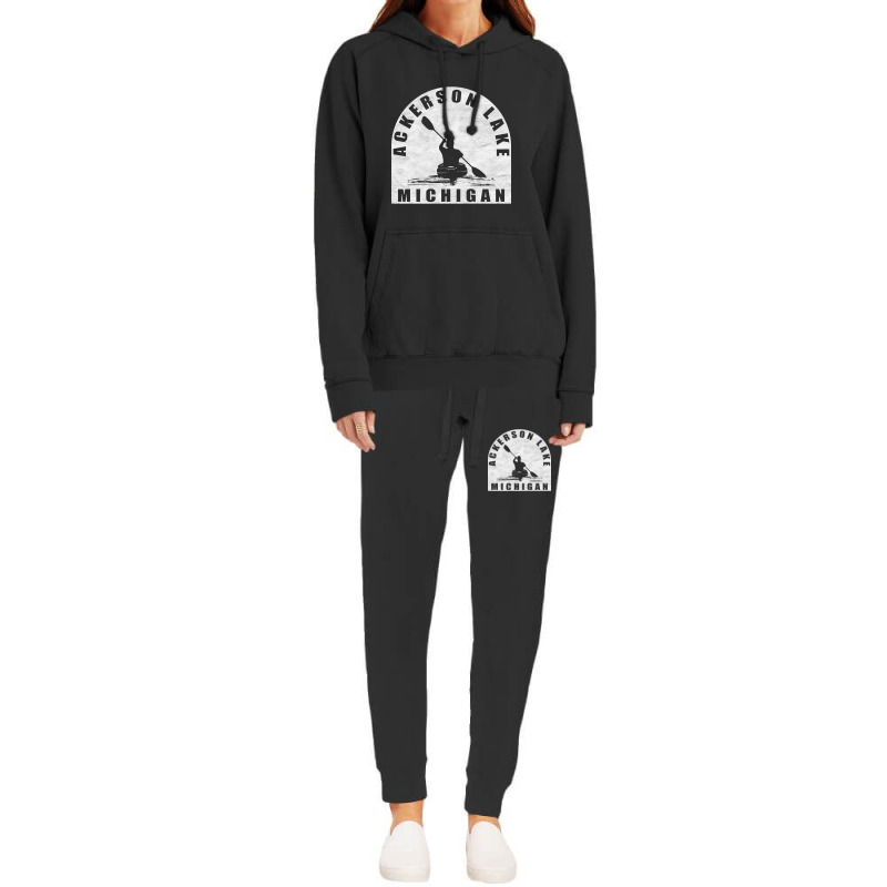 Trending Ackerson Lake Kayaking Michigan Hoodie & Jogger Set | Artistshot