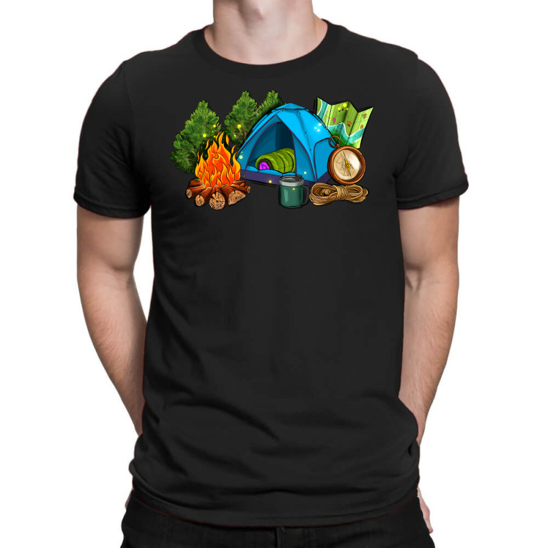 Camp In The Woods T-shirt | Artistshot