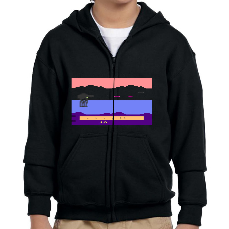 Hot Trend 8-bit Empire Youth Zipper Hoodie | Artistshot