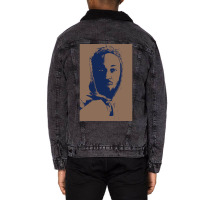 Trending Kendrick Lamar Amazing Potrait Unisex Sherpa-lined Denim Jacket | Artistshot