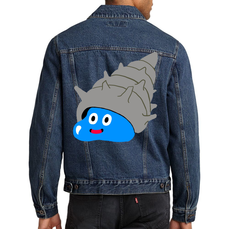 Dragon Quest Sea Slime Men Denim Jacket by casonedionq | Artistshot