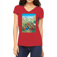 New Dragon Quest Women's V-neck T-shirt | Artistshot