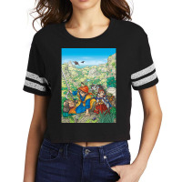 New Dragon Quest Scorecard Crop Tee | Artistshot