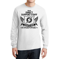 Direct Support Staff Long Sleeve Shirts | Artistshot