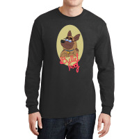 Funny Bullet Dog Printed Casual 1 Long Sleeve Shirts | Artistshot