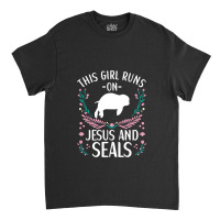 Cute Sea Lion Apparel Women Seal Girls Classic T-shirt | Artistshot