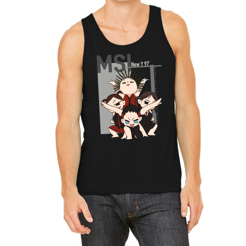 Funny Man Msi Chibi Graphic For Fans Tank Top by GEORGESOCE | Artistshot