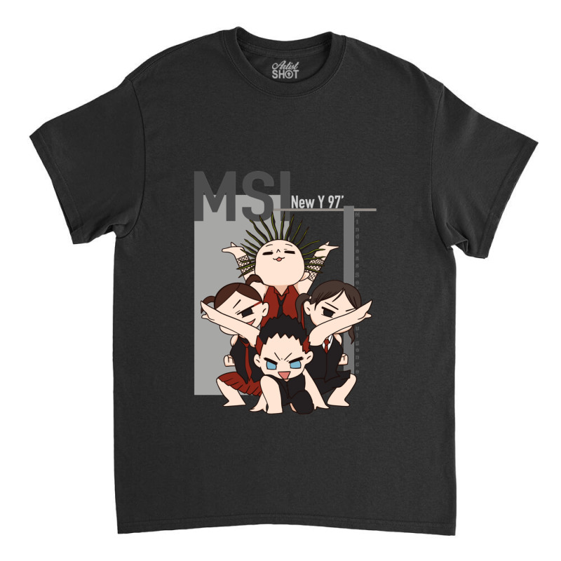 Funny Man Msi Chibi Graphic For Fans Classic T-shirt by GEORGESOCE | Artistshot