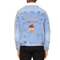 Ice Cream Will Fix It   1 Unisex Sherpa-lined Denim Jacket | Artistshot