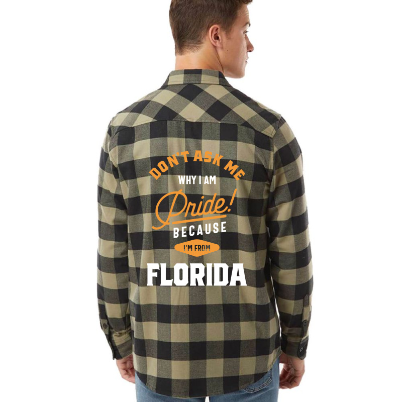 I'm From Florida Flannel Shirt | Artistshot