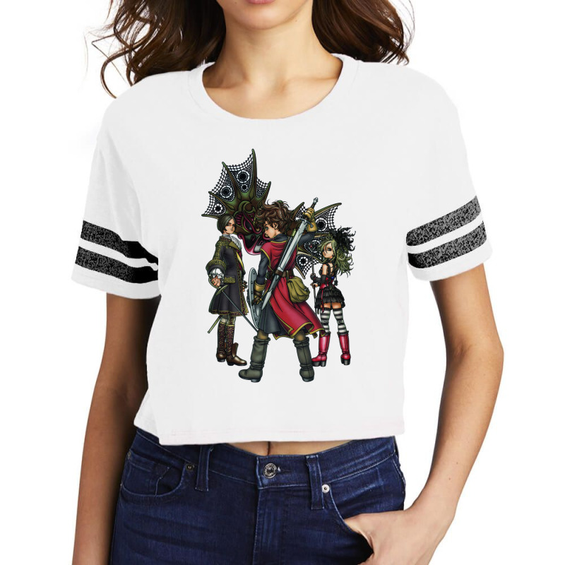 Dragon Quest Swords Scorecard Crop Tee by casonedionq | Artistshot