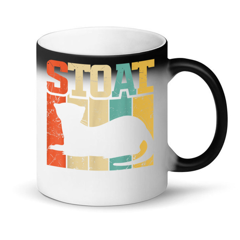 Vintage Stoat Short-tailed Weasel Ermine Magic Mug | Artistshot