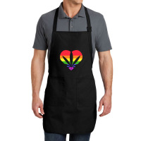 Limited Edition Pride Weed Heart Full-length Apron | Artistshot