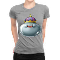 King Metal Slime   Dragon Quest Ladies Fitted T-shirt | Artistshot