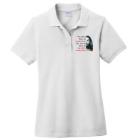 Alexandria Ocasio Cortez (aoc) Quote Comitted Liberal Dem Raglan Baseb Ladies Polo Shirt | Artistshot