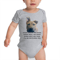 Barley I'll Be Watching You T Shirt Baby Bodysuit | Artistshot