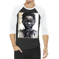 Limited Edition Afrocentric Art Staring Into The Future 3/4 Sleeve Shirt | Artistshot