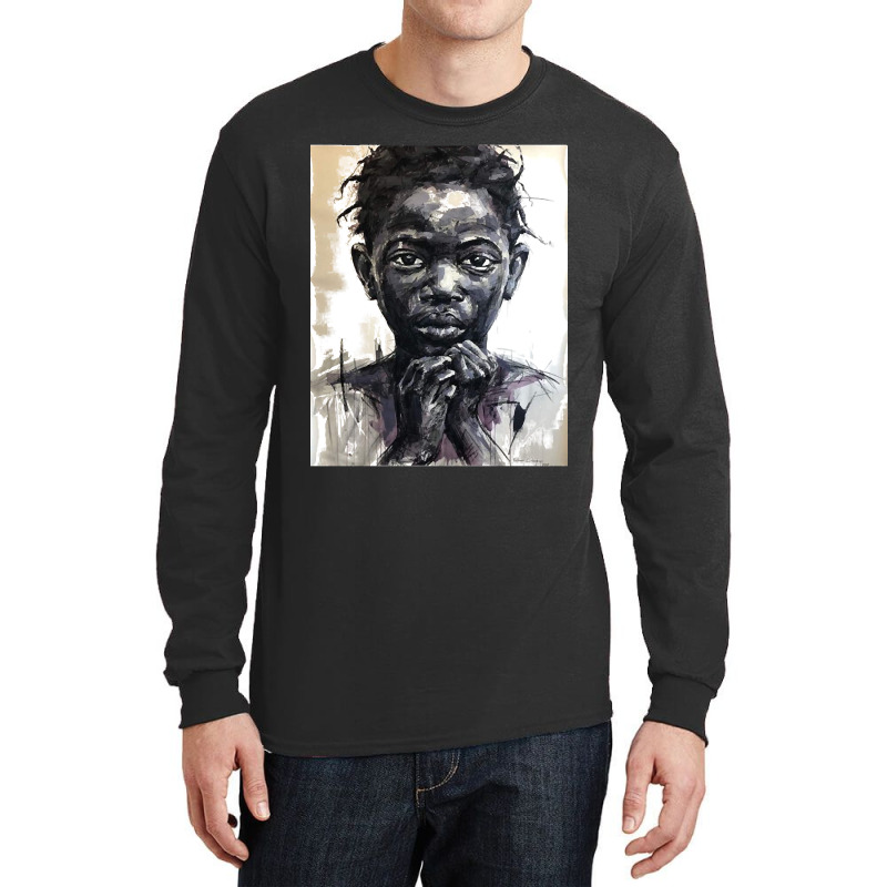 Limited Edition Afrocentric Art Staring Into The Future Long Sleeve Shirts by Brink Beaulah | Artistshot