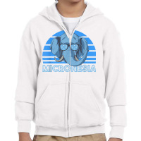 Micronesia T Shirt Youth Zipper Hoodie | Artistshot