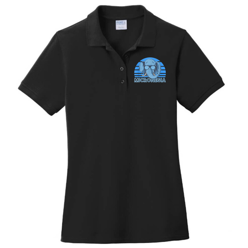 Micronesia T Shirt Ladies Polo Shirt by kylrahal8pot | Artistshot