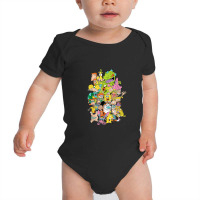 Complete Nick 90s Throwback Character Baby Bodysuit | Artistshot