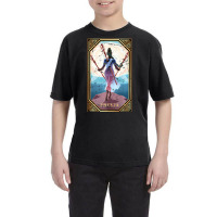 Limited Edition Tarot Norse Mythology Freyja Fortune Teller Occult Youth Tee | Artistshot