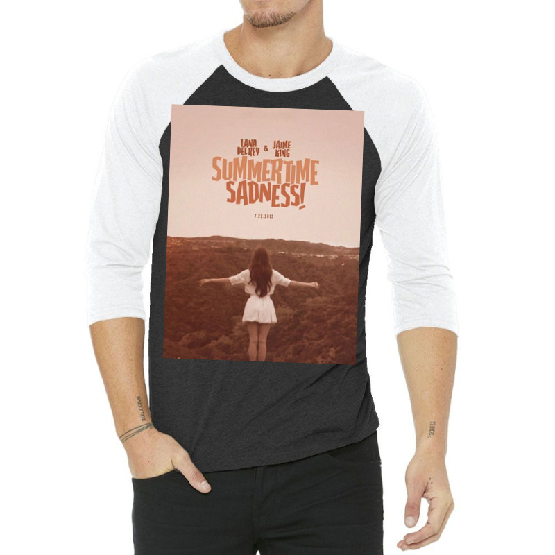 Lana Rey Summertime Sadness 3/4 Sleeve Shirt by LeslyLindgren | Artistshot