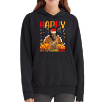 Funny Ocelot Animal Lover Happy Ocelot Hellothanksmas Vintage Hoodie | Artistshot