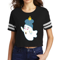 Limited Edition Little Ghost Ornate Scorecard Crop Tee | Artistshot