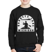 Trending Barneys Lake Canoeing Michigan Youth Sweatshirt | Artistshot