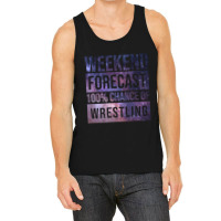 Hot Trend Awesome And Funny Weekend Forecast Hundred Procent Chance Of Tank Top | Artistshot